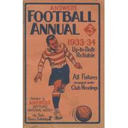 ANSWERS FOOTBALL ANNUAL 1933-34