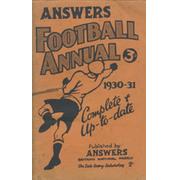 ANSWERS FOOTBALL ANNUAL 1930-31