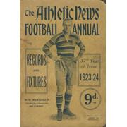 ATHLETIC NEWS FOOTBALL ANNUAL 1923-24
