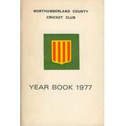 NORTHUMBERLAND COUNTY CRICKET CLUB YEAR BOOK 1977