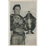 JACK YOUNG (AUSTRALIA) 1951 WORLD SPEEDWAY CHAMPION