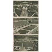 BERLIN OLYMPICS STADIUM AND SWIMMING POOL 1936 POSTCARDS 