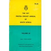 THE 1977 PROTEA CRICKET ANNUAL OF SOUTH AFRICA