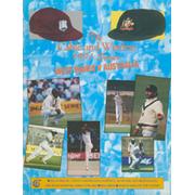 CABLE AND WIRELESS 1991 SERIES - WEST INDIES V AUSTRALIA - SOUVENIR TOUR BROCHURE
