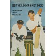 ABC CRICKET BOOK: AUSTRALIAN TOUR OF ENGLAND 1968