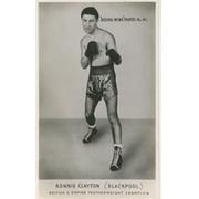 RONNIE CLAYTON BOXING PHOTOGRAPH