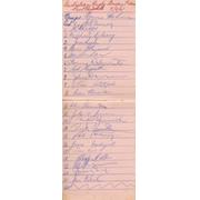 SOUTH AFRICA & AUSTRALIA 1961 RUGBY AUTOGRAPHS (BOTH TEAMS)