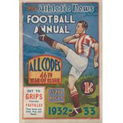 ATHLETIC NEWS FOOTBALL ANNUAL 1932-33