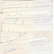 WINSTON BENJAMIN (WEST INDIES) CRICKET AUTOGRAPH