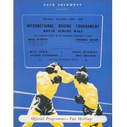 DICK TURPIN V TIBERIO MITRI 1948 BOXING PROGRAMME