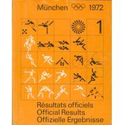 MUNICH 1972 - OFFICIAL RESULTS (2 VOLUMES)