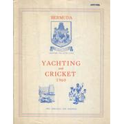 BERMUDA YACHTING AND CRICKET 1960
