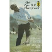 OPEN CHAMPIONSHIP 1979 (ROYAL LYTHAM & ST ANNES) GOLF PROGRAMME - PROFUSELY SIGNED