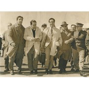HELENIO HERRERA (INTER MILAN) 1965 FOOTBALL PRESS PHOTOGRAPH