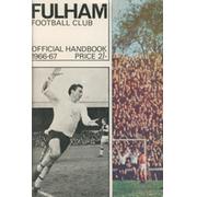FULHAM FOOTBALL CLUB OFFICIAL HANDBOOK 1966-67