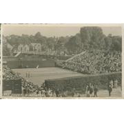 NUMBER 2 COURT, WIMBLEDON, 1950S TENNIS POSTCARD