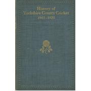 THE HISTORY OF YORKSHIRE COUNTY CRICKET 1903-1923