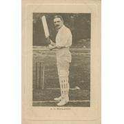 ARCHIE MACLAREN (LANCASHIRE & ENGLAND) CRICKET POSTCARD