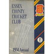 ESSEX COUNTY CRICKET CLUB ANNUAL 1951