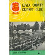 ESSEX COUNTY CRICKET CLUB ANNUAL 1959