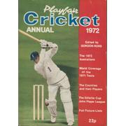 PLAYFAIR CRICKET ANNUAL 1972