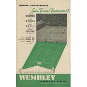 INDOOR LAWN TENNIS TOURNAMENT 1949 (WEMBLEY) PROGRAMME