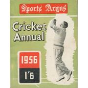 SPORTS ARGUS CRICKET ANNUAL 1956