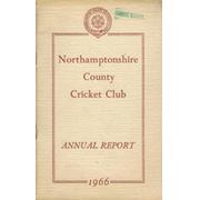 NORTHAMPTONSHIRE COUNTY CRICKET CLUB 1966 ANNUAL REPORT