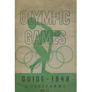 1948 OLYMPIC GAMES GUIDE AND PROGRAMME