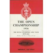 OPEN CHAMPIONSHIP 1956 (HOYLAKE) GOLF PROGRAMME
