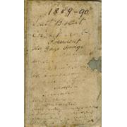 SOUTH BRENT CRICKET CLUB (DEVON) 1889 TO 1911 ACCOUNTS BOOK