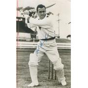 BOB SIMPSON (AUSTRALIA) 1961 SIGNED CRICKET PHOTOGRAPH