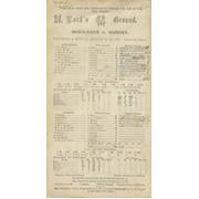 MIDDLESEX V SURREY 1927 CRICKET SCORECARD