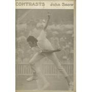 CONTRASTS. POEMS BY JOHN SNOW