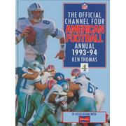THE OFFICIAL CHANNEL 4 AMERICAN FOOTBALL ANNUAL 1993-94