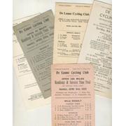 DE LAUNE CYCLING CLUB TIME TRIAL OFFICIAL RESULTS 1952 TO 1958