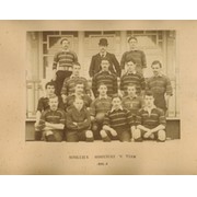 MIDDLESEX WANDERERS 1892-3 AND 1894-5 RUGBY PHOTOGRAPH - INCLUDING C.A. HOOPER