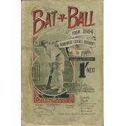 BAT V BALL: THE BOOK OF INDIVIDUAL CRICKET RECORDS, &C. 1864 - 1900