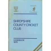SHROPSHIRE COUNTY CRICKET CLUB HANDBOOK 1979
