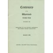 CENTENARY OF THE WHYTELEAFE CRICKET CLUB
