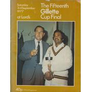 GLAMORGAN V MIDDLESEX 1977 (LORD