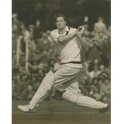 KEITH MILLER (AUSTRALIA) 1956 CRICKET PHOTOGRAPH