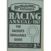 RACING AND FOOTBALL OUTLOOK RACING ANNUAL FOR 1967