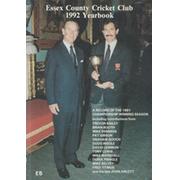 ESSEX COUNTY CRICKET CLUB ANNUAL 1992