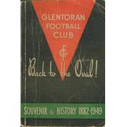 GLENTORAN FOOTBALL CLUB: BACK TO THE OVAL! - SOUVENIR & HISTORY 1882-1949