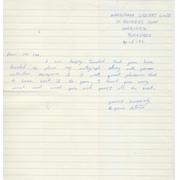 EUGENE ANTOINE (TRINIDAD & WEST INDIES A) 1992 CRICKET LETTER