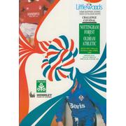 NOTTINGHAM FOREST V OLDHAM ATHLETIC 1990 (LITTLEWOODS LEAGUE CUP FINAL) FOOTBALL PROGRAMME