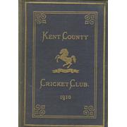 KENT COUNTY CRICKET CLUB 1910 [BLUE BOOK]