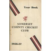 SOMERSET COUNTY CRICKET CLUB YEARBOOK 1956-57
