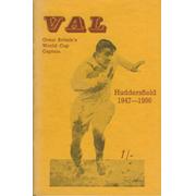 "VAL": THE FOOTBALL CAREER OF DAVE VALENTINE ...